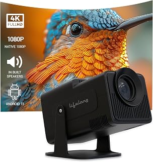 Lifelong LightBeam Pro Smart Projector for Home,…