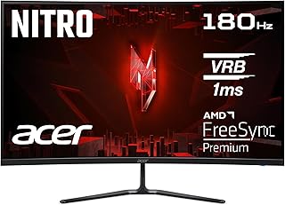 Acer Nitro ED320QR S3 Gaming Monitor 31.5 Inch…