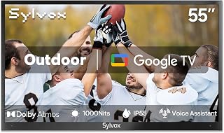 SYLVOX 55'' Outdoor Smart TV IP55 Waterproof…