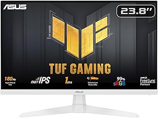 Compare TUF Gaming VG249Q3AW Gaming Monitor – 24inch23.8 inch viewable, Full HD1920x1080, 180Hz, Fast IPS, ELMB, 1ms GTG, FreeSync Premium™, Variable Overdrive, 99% sRGB at KSA Price