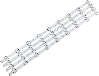 Compare 4 Pieces LED Backlight Strips for LG 65” TV 65UK63 65UK6300PUE 65UK6090PUA 65UK6500AUA 65UK6200PUA SSC_65UK63_9LED_SVL650A95 at KSA Price