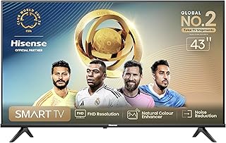 Hisense 43 Inch Smart TV 4K LCD Dolby…