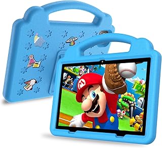 Kids Tablet 10 Inch, 3GB RAM 64GB Storage,Android…