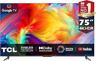 TCL 75 Inch TV 4K UHD HDR 10+…