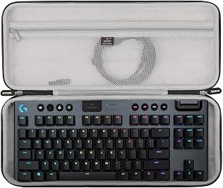 Compare Aproca Hard Storage Travel Case, for Logitech G915 TKL Tenkeyless Lightspeed Wireless RGB Mechanical Gaming Keyboard at KSA Price