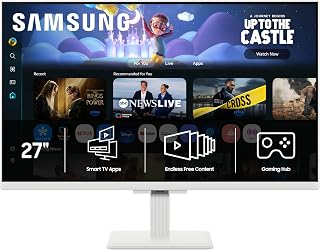 Samsung 27-Inch M5 (M50F) Series FHD Smart Monitor…