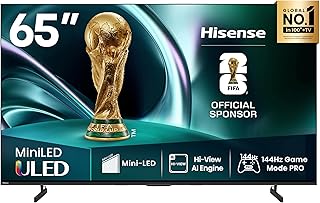Hisense 65-Inch U7Q Series Mini-LED ULED 4K…