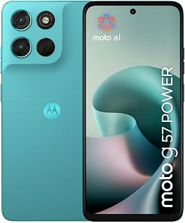 Compare Motorola Moto G57 Power DualSIM 256GB ROM + 12GB RAM GSM Only | No CDMA Factory Unlocked 5G Smartphone Pantone Fluidity  International Version at KSA Price