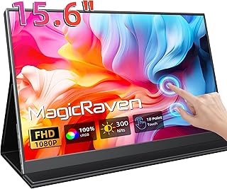 Portable Monitor, 15.6" 1080P Laptop Monitor,…