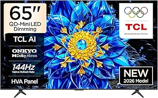 TCL 65P8L Television 65 Inch Smart TV 4K…
