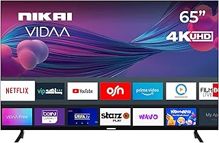 Nikai 65 Inch 4K Ultra HD Smart TV UHD65SVDLED…