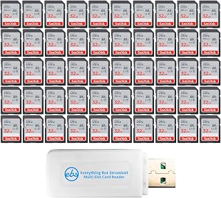 Compare SanDisk Class 10 Memory Card 32GB 50 Pack Ultra SD Card SDSDUN4032GGN6IN at KSA Price