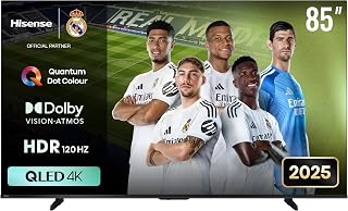 Hisense 85 Inch QLED 4K Smart TV, 60 Hz,…