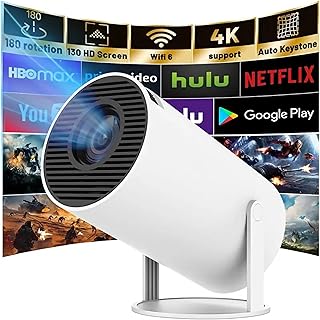 Mini Portable Projector Hy300 4K Support, 8000 Lumens,…
