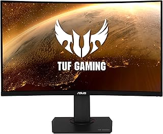 Compare ASUS TUF Gaming VG32VQR Curved HDR Gaming Monitor – 31.5 inch WQHD 2560x1440, 165Hz, Extreme Low Motion Blur Sync, Adaptivesync, Freesync Premium,1ms MPRT, DisplayHDR 400, WCG, Black at KSA Price