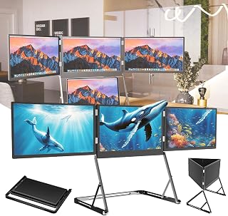 15.6” Portable Laptop Screen Extender – 1080p FHD…