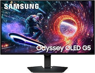 Compare Samsung 27" Odyssey OLED G5 G50SF QHD 180Hz Gaming Monitor at KSA Price