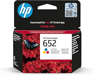 Compare Hp 652 Ink Advantage Cartridge, TriColor  F6V24Ae, Multi Color at KSA Price