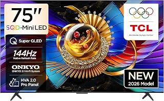 TCL 75Q7D Pro Television 75 Inch Smart TV…