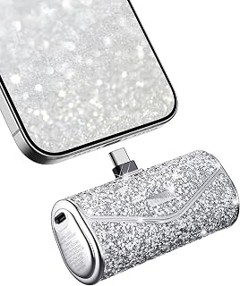 iWALK Upgraded Sparkly Portable Charger 22.5W, 5000mAh…