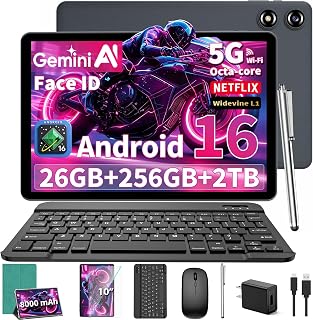10 inch Tablet with Keyboard - 2026 Gemini AI…