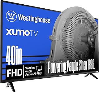 Westinghouse 40-inch Smart TV, FHD 1080P Xumo…