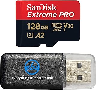 SanDisk 128GB Extreme Pro MicroSDXC Memory Card,…