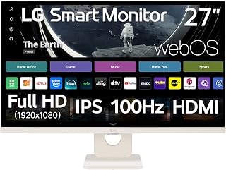 LG 27U511SA-W 27 in Smart Full HD (1920…