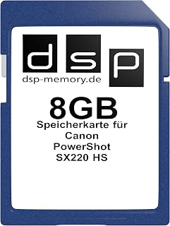 8 GB Memory Card for Canon PowerShot SX220…