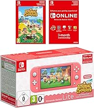 Nintendo Switch Lite (Coral) Animal Crossing New…