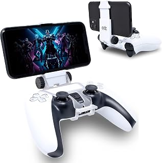Compare ADZ PS5 Controller Phone Mount Holder Clamp Smart Clip for PS5 Dualsense Controller Perfect for PS Remote Play at KSA Price