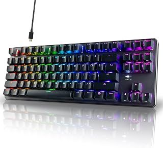 TECWARE Phantom+ 87 Key Mechanical Keyboard,…