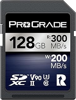 ProGrade Digital SDXC UHS-II V90 Iridium Memory…
