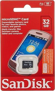 SanDisk SDSDQM-032G-B35 Micro SDHC memory card 32GB…