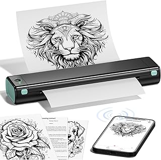 Itari M08F Portable Wireless Thermal Printer -…