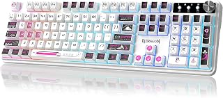 Redragon RM104 Wireless Gaming Keyboard with Knob,…