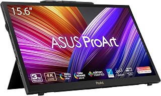 Compare ASUS ProArt Display 15.6” 4K Pen Display PA169CDV – IPS, UHD 3840 x 2160, WACOM Feel EMR, 100% sRGB, Calman Verified, Pantone Validated, Speakers, USBC, 10Point Touch, Dial, 3 Year Warranty at KSA Price