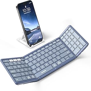 Samsers Foldable Bluetooth Keyboard with Numeric Keypad,…