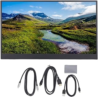 Generic Portable Monitor Touchscreen, 15.6" FHD…