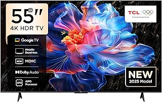 TCL 55-Inch P6K LED 4K UHD HDR Smart…