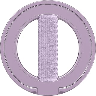 Compare EWA MagOne Ultra Phone Grip Stand with Replaceable Elastic Finger Loop, Removable Magnetic Ring Holder Kickstand Loop, DoubleSided Magnetic Accessories for iPhone 17, 16, 15, 14, 13, 12 SeriesPurple at KSA Price