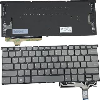 Compare New Replacement Keyboard with Screwdriver US Layout for Lenovo ideapadYoga S94014IIL S94014IWL PP2SXBUS Backlit Laptop Keyboard（Grey） at KSA Price