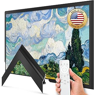 Deco TV Frames Alloy Scoop - Anodized Black…