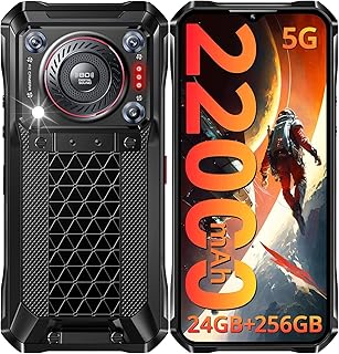 WP33 Pro 5G Rugged Smartphone 22000mAh 6.6"…