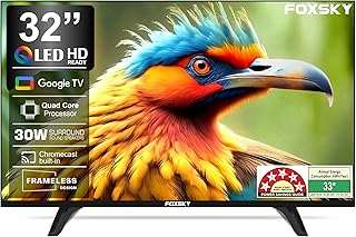 Foxsky 80 cm (32 inches) HD Ready Smart…