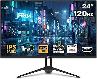 Twisted Minds TM24FHD120IPS 24 Inch Gaming Monitor,…