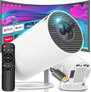 Retoo Projector Mini Projector 4K with Android,…
