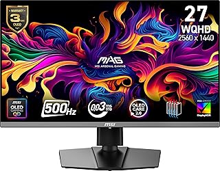 MSI MAG 272QP QD-OLED X50 26.5" 2560…
