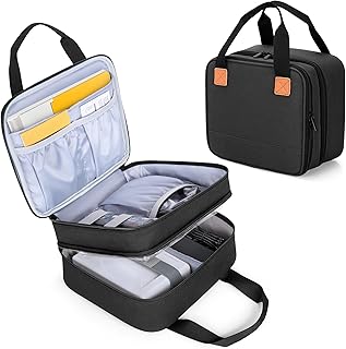 Compare LUXJA Photo Printer Case Compatible with KODAK Dock Plus, Photo Printer Bag with Accessory Pockets, Black at KSA Price
