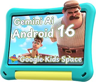 Compare Kids Tablet 10 Inch, Android 16 Tablet with Parental Controls, EVA Case at KSA Price